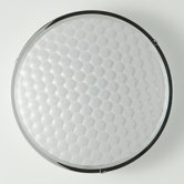Icselle W1 Wall Sconce in Chrome / White