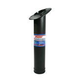 Flush Mount Rod Holder in Black