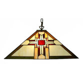 Mission-Style 2 Light Pendant