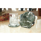 Green Zebra Coaster (Set of 6)