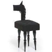 Pony Fabric Side Chair