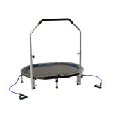 Oval Trampoline with Handlebar