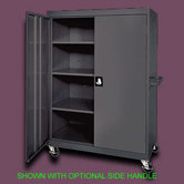 Transport Four Shelf Extra Large Mobile Storage - 65" x 46" x 24"