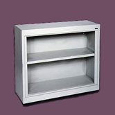 30" H Two Shelf Bookcase