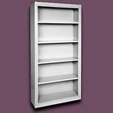 72" H Extra Large Five Shelf Bookcase