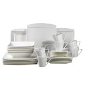 Pura 30 Piece Porcelain Dinnerware Set in Robust
