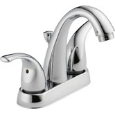 Centerset Bathroom Faucet with Double Handles