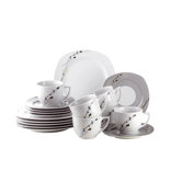Estiva 18 Piece Porcelain Coffee Set