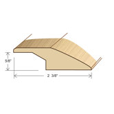 78" Solid Hardwood Unfinished Birch Square Nose for 9/16, 5/8" Floors
