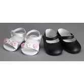 American Girl Dolls Shoes Set with Sandals and Mary Janes