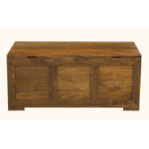 Cubex Bedroom Blanket Box in Warm Lacquer