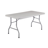 5' Rectangular Folding Table