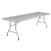8' Rectangular Folding Table