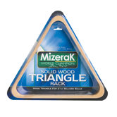 Wood Triangle Billiard Ball Rack Set