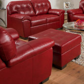 Cardinal Chair and Ottoman