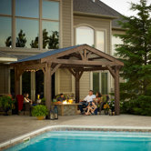 Lodge II Douglas Fir Pergola