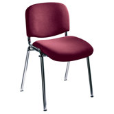 Visit Upholstered Stacking Chair (Set of 2)