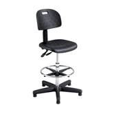 Height Adjustable Drafting Stool with Footring