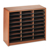 Steel/Fiberboard Literature Sorter, 24 Sections