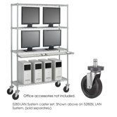 Caster Kit for Wire LAN Management System