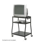 Wide Base Av Cart