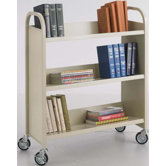 Single-Sided Book Cart