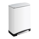 Squared Step-On Trash Receptacle