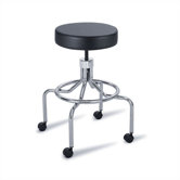Height Adjustable Lab Stool with Drafting Kit