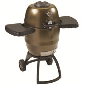 41" Keg Kamado Charcoal Grill with Large Wheels