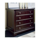 Urban Crossings Lateral File Cabinet in Espresso
