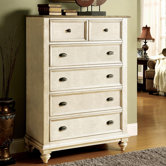 Coventry Two Tone 5 Drawer Chest