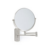 Non Lighted Wall Mount Mirror in Satin Nickel