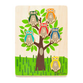 Owls Wooden Puzzle