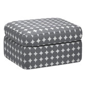 Rounded Cotton Ottoman