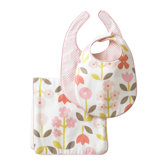 Rosette Blossom Bib Pack of Two