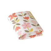 Rosette Blossom Fitted Crib Sheet