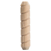 18 Count 3/8" X 2" Dowel Pin 776DP