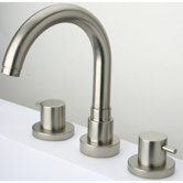 Elba Double Handle Deck Mount Roman Tub Faucet Trim Lever Handle