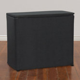 Hamper Basketweave Bench Hamper