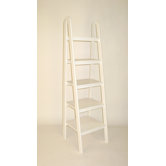 Ladder Shelf in White