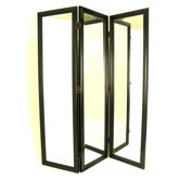 Full Size Dressing Room Divider in Black