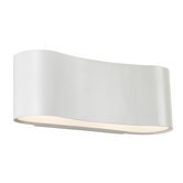 Corso Two Light Wall Sconce in Satin White