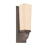 Classico One Light Wall Sconce in Rubbed Bronze