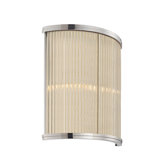 Rivoli Two Light Wall Sconce in Polished Nickel
