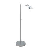 D Lite One Light Floor Lamp in Polished Chrome