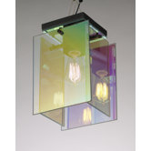 Dichroix 1 Light Flush Mount