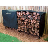 8' Heavy Duty Log Rack Cover