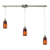 Milan 3 Light Linear Pendant