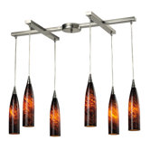 Lungo 6 Light Pendant