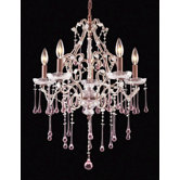 Opulence Candle 5 Light Chandelier